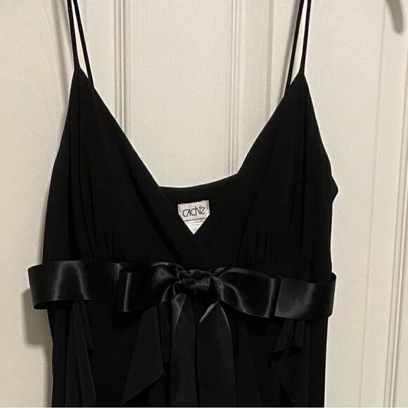 Cache black ruffle dress - Picture 2 of 4